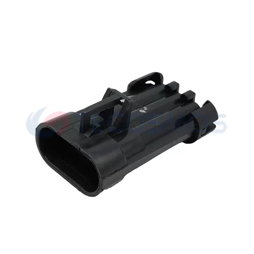 Automotive Waterproof Wiring Harness Connector Plug 3-pin Male 12186568 / CT3-0054G - image 3
